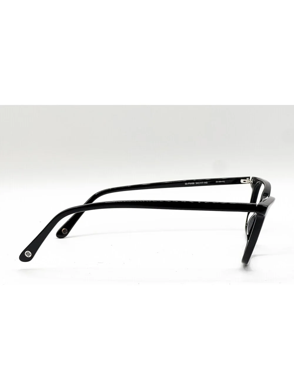 Muse 39-P9488 Shiny Black Rectangle Authentic Eyeglass Frames 54-17-145